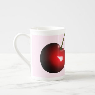 Caneca De Porcelana Sweet Cherry Mug