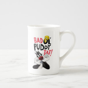 Caneca De Porcelana SYLVESTER™ E TWEETY™ - Pó de Ol' defeituoso