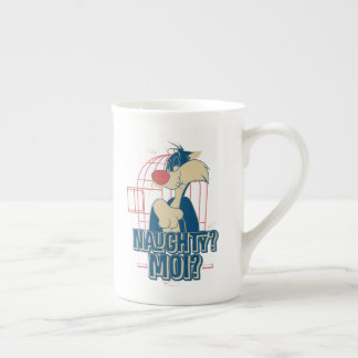 Caneca De Porcelana SYLVESTER™ - Maluco? Moi?