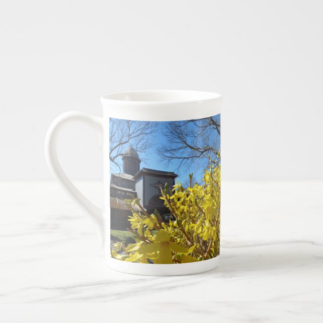 Caneca De Porcelana Tabernacle e Forsythia - Vineyard de Martha (Esquerda)