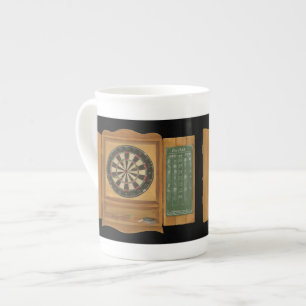 Caneca De Porcelana Tabuleiro com Pontuação de Cricket