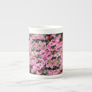 Caneca De Porcelana Taça do Café Petita com Design Floral