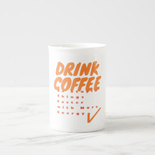 Caneca De Porcelana Taça Espresso de Café Bebida