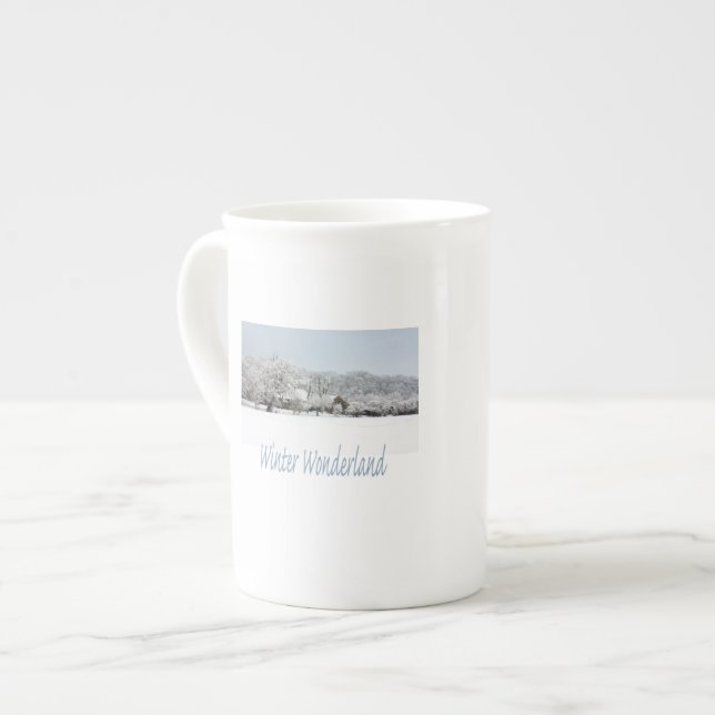Caneca De Porcelana terra natal (Frente Esquerda)