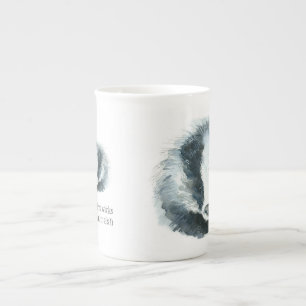 Caneca De Porcelana Texugo