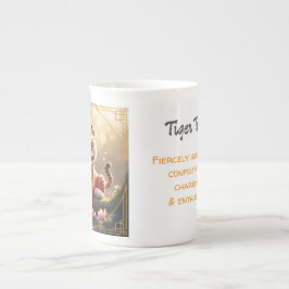 Caneca De Porcelana Tigre - Chinês Zodíaco