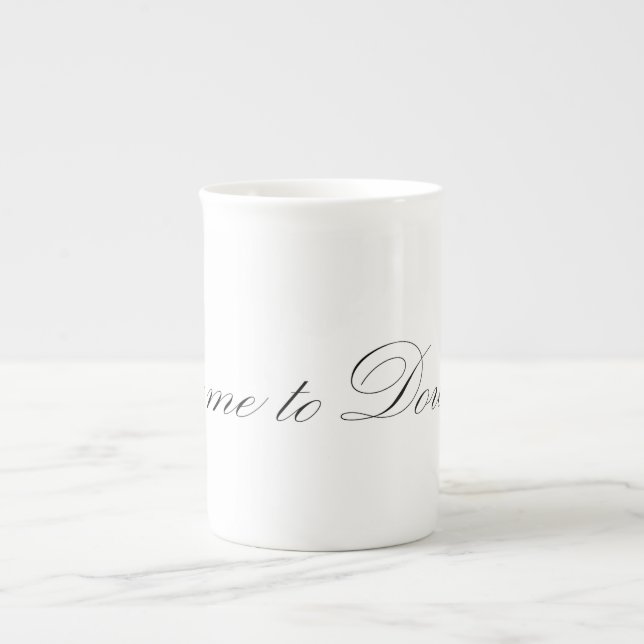 Caneca De Porcelana Tome-me a Downton (Frente)