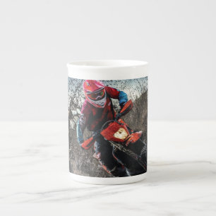Caneca De Porcelana Travesseiro decorativo de motociclista