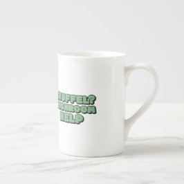 Caneca De Porcelana Trufa? Cogumelo ajuda