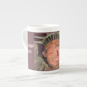 Caneca De Porcelana Trump 2024 Traga de Volta a Liberdade