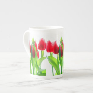 Caneca De Porcelana Tulips Mug