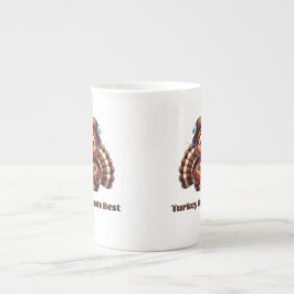 Caneca De Porcelana Turquia lê melhor