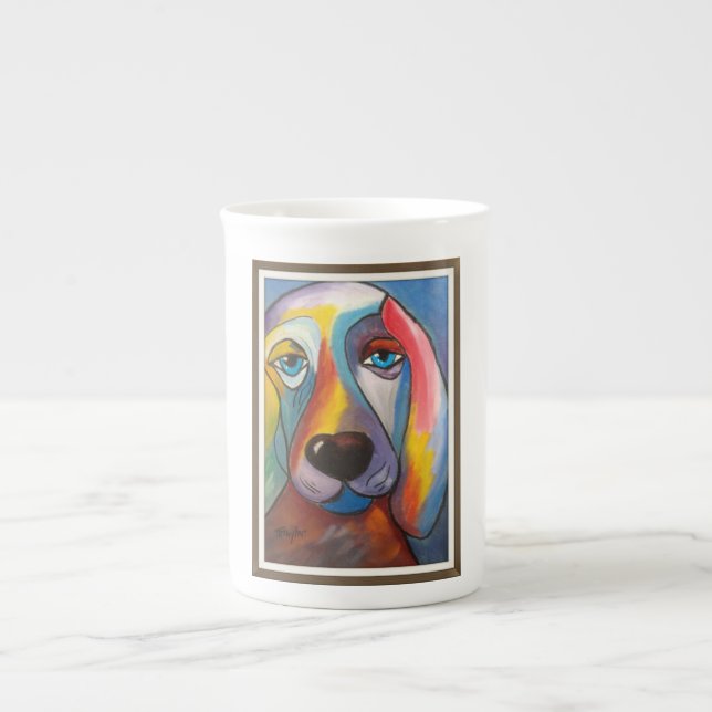 Caneca De Porcelana Um amigo para a vida (Frente)