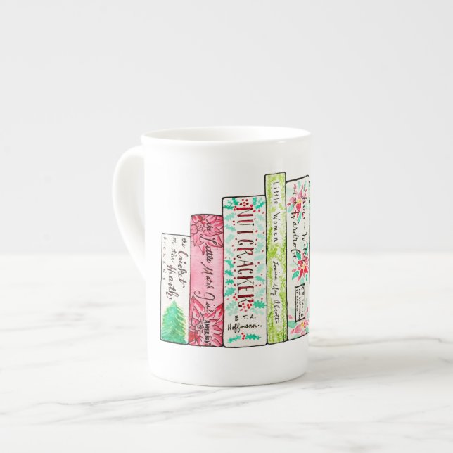 Caneca De Porcelana Uma fileira de clássicos do feriado (Frente Esquerda)