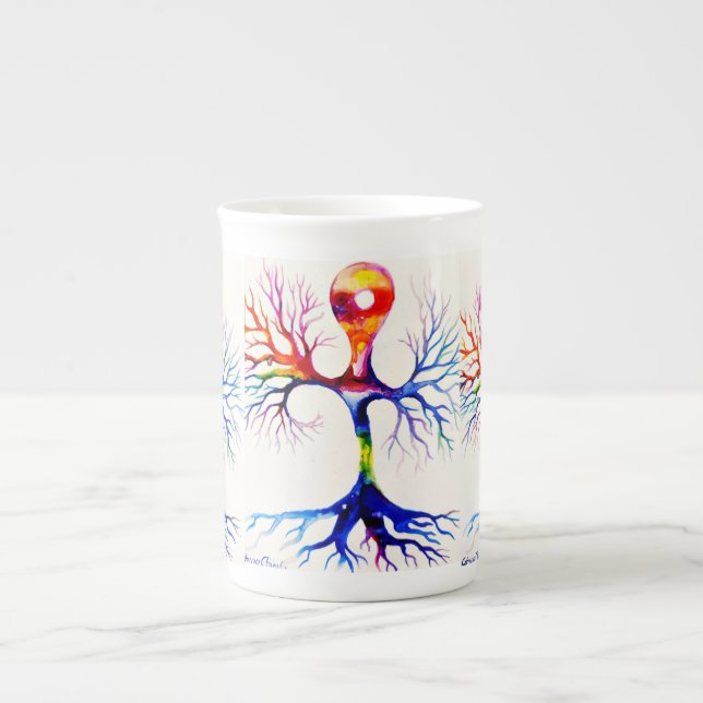 Caneca De Porcelana Unipolar neuron  (Frente)