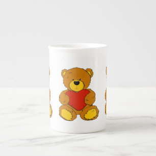 Caneca De Porcelana Ursinho fofinho