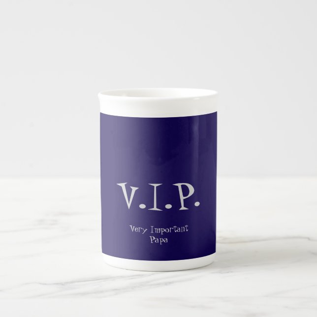 CANECA DE PORCELANA V.I.P. (Frente)