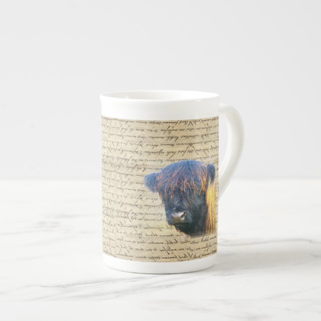 Caneca De Porcelana Vaca do planalto (Frente Esquerda)