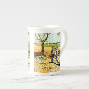 Caneca De Porcelana Van Gogh: Pintor em sua maneira de trabalhar