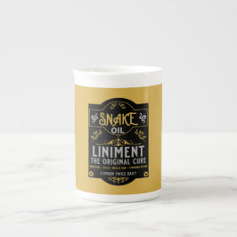 Caneca De Porcelana Vendedor de óleo de cobra, presentes engraçados pa