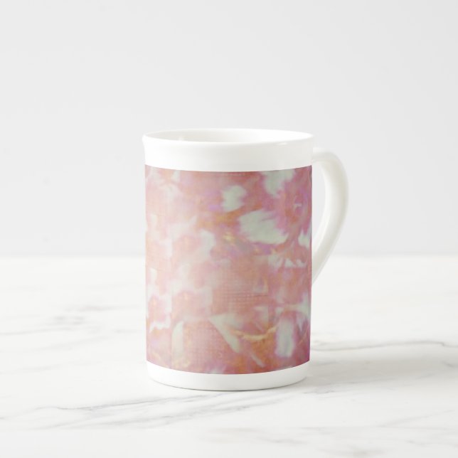 Caneca De Porcelana Vintage Blooms (Frente Esquerda)