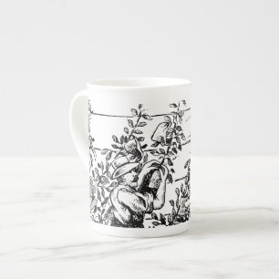 Caneca De Porcelana Vintage Gardener personalizou 90 Birthday Mug