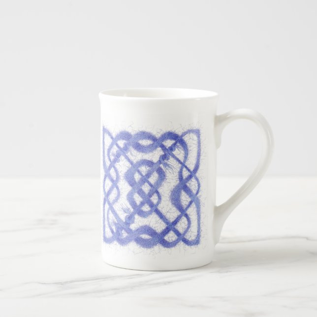 Caneca De Porcelana VIOLET CELTIC MUG Bone China Mug (Direita)