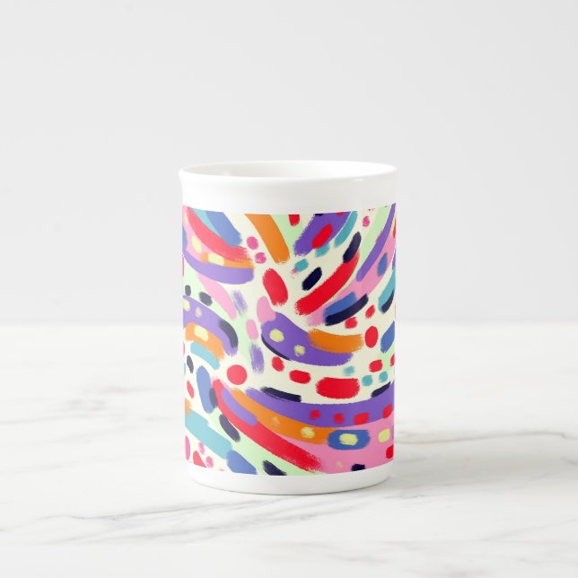 Caneca De Porcelana Viva Cores! (Frente)