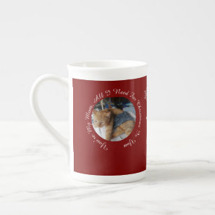 Caneca De Porcelana Você é Mamãe, Tudo o que Preciso, Foto de Gato,