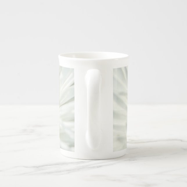 Caneca De Porcelana White English Daisy Flower (Traseira)