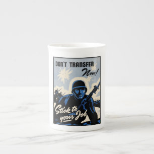 Caneca De Porcelana WPA WW2 Campo de Batalha Assalto à Cabeça de Praia