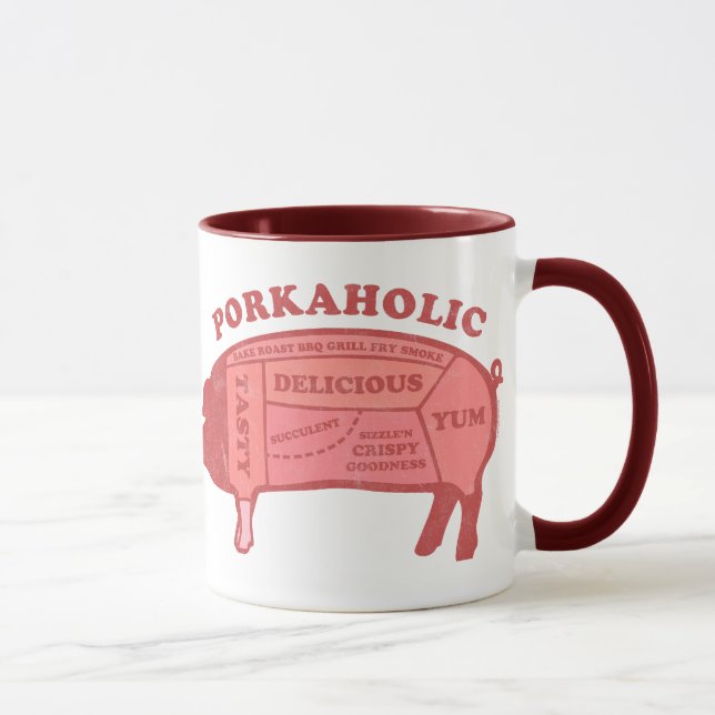 Caneca de Porkaholic (Direita)