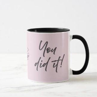 Caneca de Pós-Graduação Personalizada – Estilo de 