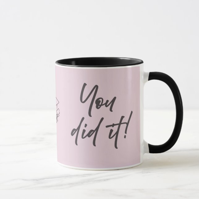 Caneca de Pós-Graduação Personalizada – Estilo de  (Direita)