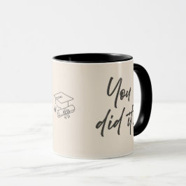 Caneca de Pós-Graduação Personalizada – Estilo de 