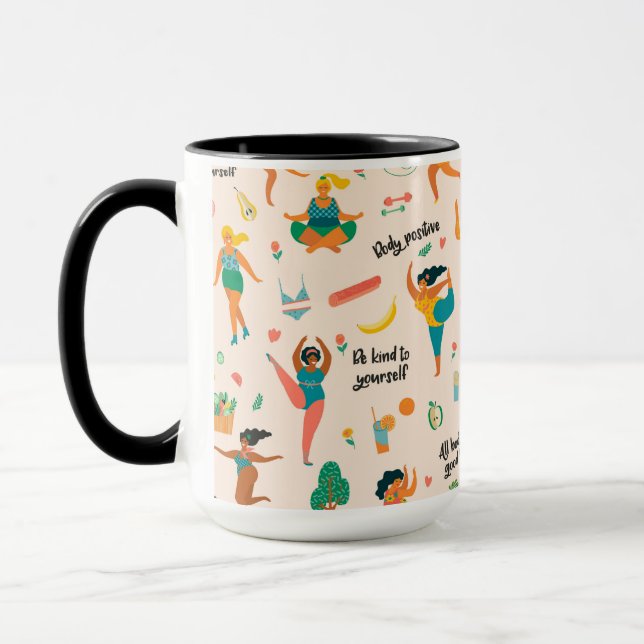 Caneca de Positividade Corporal (Esquerda)