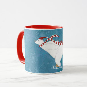 Caneca de Prato Polar de inverno