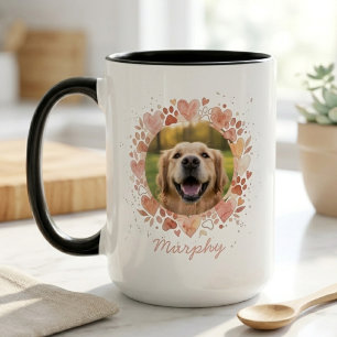 Caneca de Presente de Coroa de Aquarela para Amant