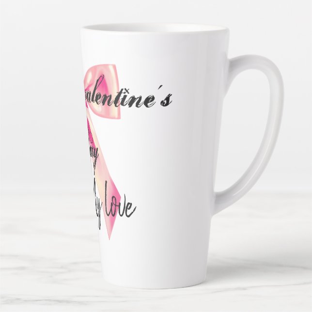 Caneca de presente de dia de São Valentim (Direita)