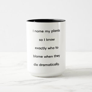 Caneca de Presente de Natal para Amante de Plantas
