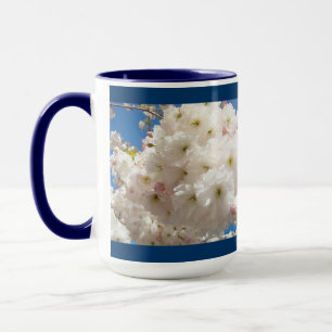 Caneca de presente do Dia dos Namorados Flor de Bl