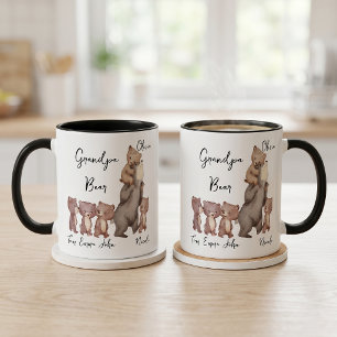 Caneca de Presente do Dia dos Pais para Papai Urso