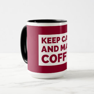Caneca de Presente para Amante de Café – Mantenha