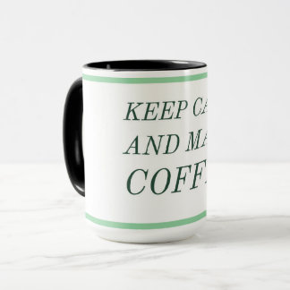Caneca de Presente para Amante de Café – Mantenha