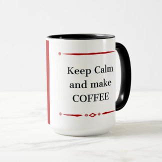 Caneca de Presente para Amante de Café – Mantenha