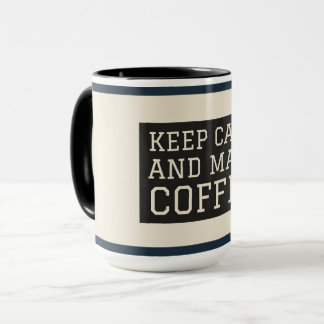 Caneca de Presente para Amante de Café – Mantenha 