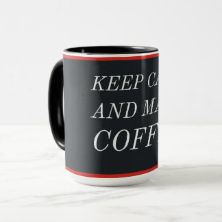 Caneca de Presente para Amante de Café – Mantenha 