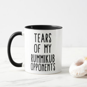 Caneca de Presente para Jogador Divertido de Rummi