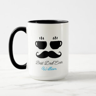 Caneca de Presente para Pai Bigode & Macchiato