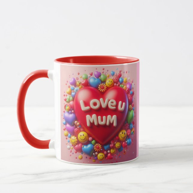 Caneca de presente para uma mãe (Esquerda)